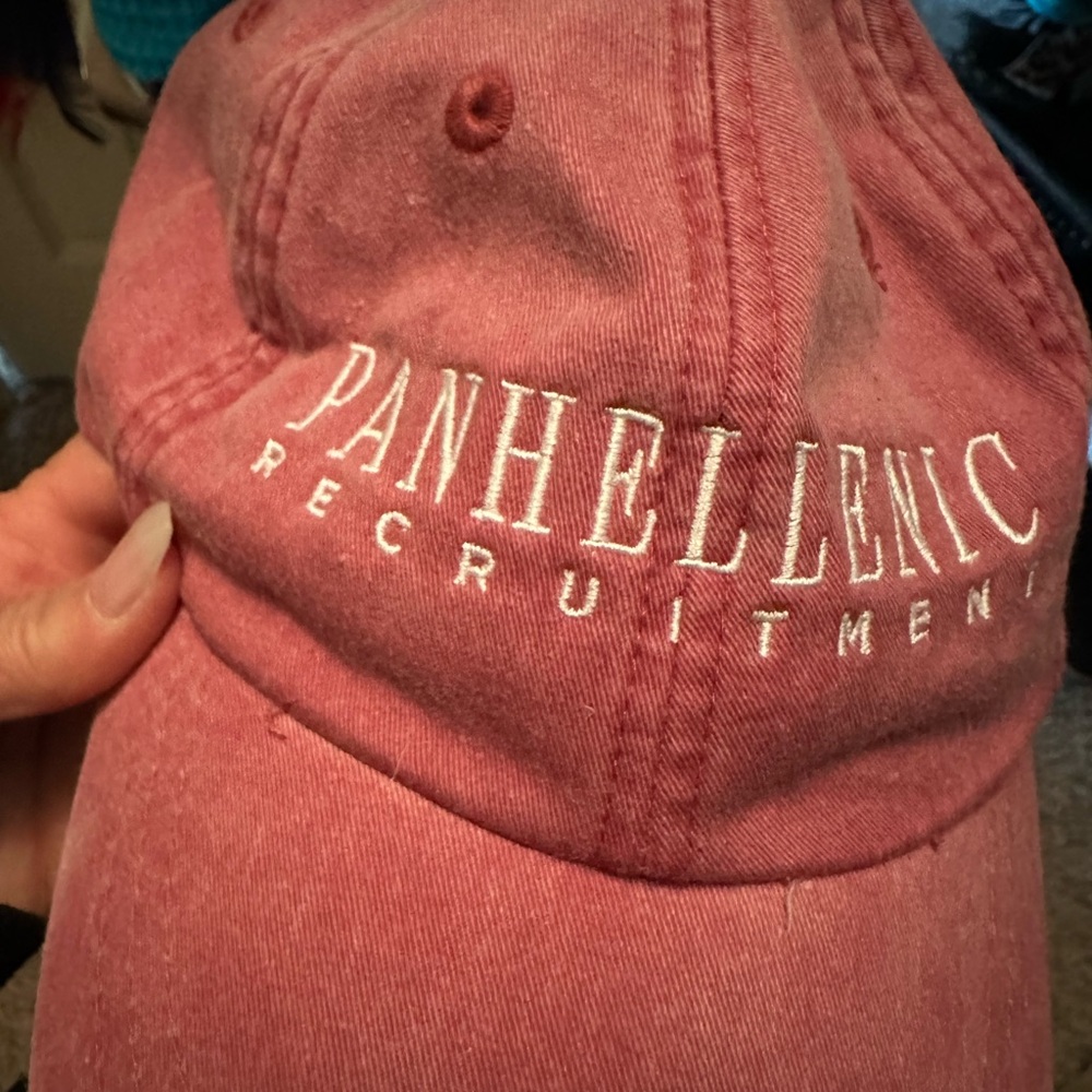 Pink Panhellenic Recruitment Cap - Picture 2 of 5